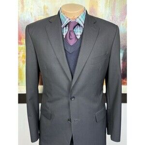 Brooks Brothers Mens Loro Piana Wool Navy Blazer 38R Slim Fit